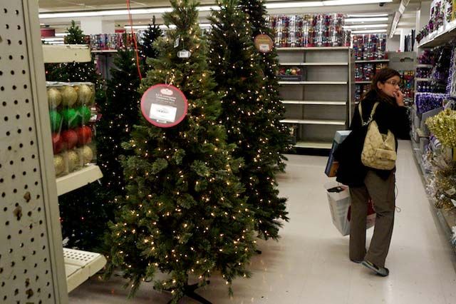 Penn Plaza Kmart says Christmas time is upon us  